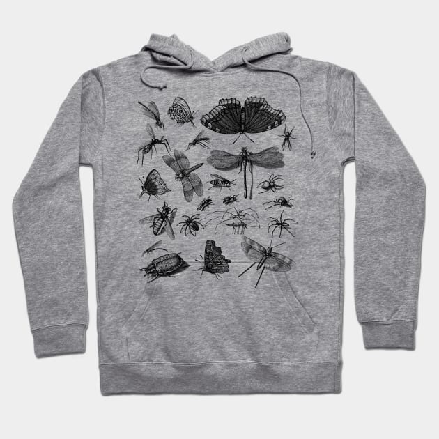 Moth cottagecore, fairycore and goblincore insect moon child Hoodie by OutfittersAve